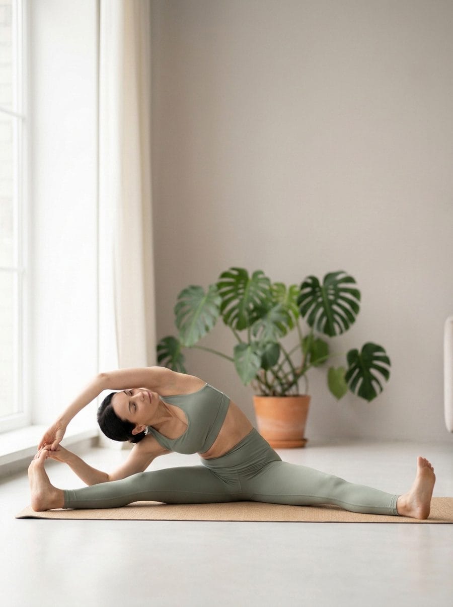 Side Splits with Side Bend