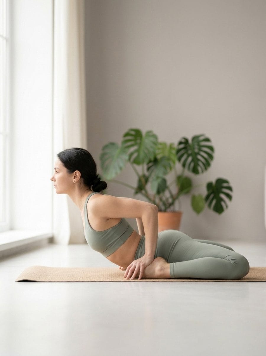 Posture de la grenouille