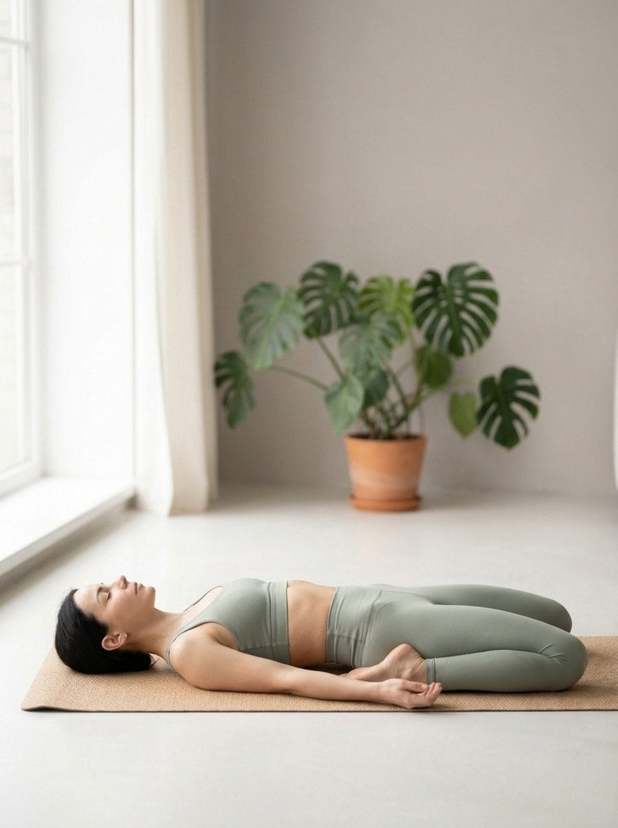 Posture du héros allongé